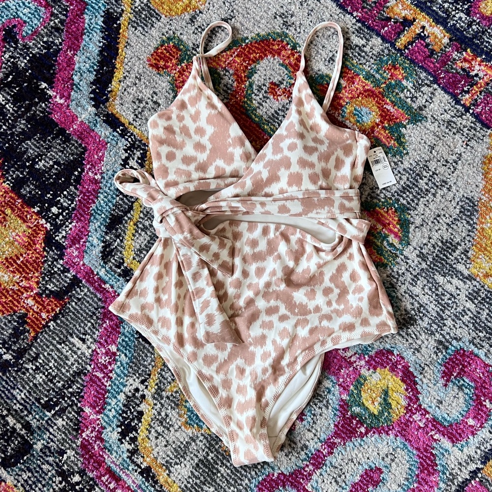 Aerie Wrap One Piece Swimsuit